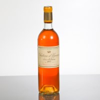 Lot 910A - CHATEAU D'YQUEM LUR SALUCES 1973 Sauternes...