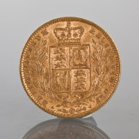 Lot 1016 - SOVEREIGN DATED 1862