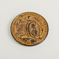 Lot 1020 - GILT BRONZE MEDALLION CELEBRATING VICTORY OF...