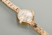 Lot 1041 - LADY'S NINE CARAT GOLD GRADUS WRIST WATCH the...