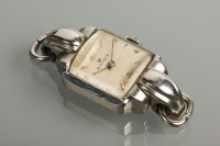 Lot 1062 - LADY'S EARLY TWENTIETH CENTURY WRIST WATCH the...