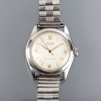 Lot 1074 - GENTLEMAN'S STAINLESS STEEL ROLEX OYSTER WRIST...