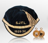 Lot 356 - FOOTBALL INTEREST: TWO NINE CARAT GOLD...