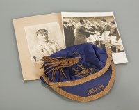 Lot 357 - FOOTBALL INTEREST: SCOTLAND BLUE SILK CAP...