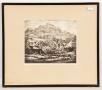 Lot 368 - HENRY MORLEY (SCOTTISH 1869 - 1937) STIRLING...