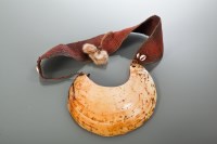 Lot 395 - LARGE PAPUA NEW GUINEA KINA SHELL NECKLACE the...