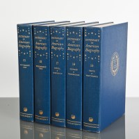 Lot 429 - DICTIONARY OF AMERICAN BIOGRAPHY in twenty two...