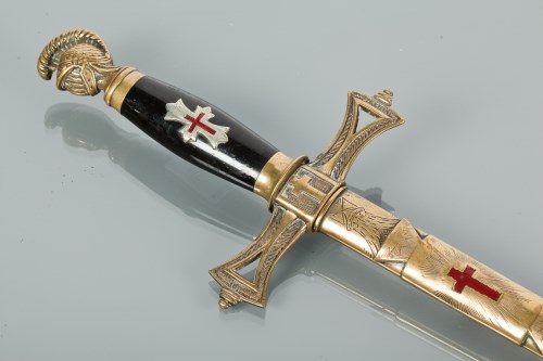 Lot 448 - EARLY 20TH CENTURY AMERICAN MASONIC SWORD...