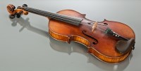 Lot 311 - EARLY 20TH CENTURY SAXON VIOLIN after...