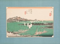 Lot 200 - PAIR OF JAPANESE WOODBLOCK PRINTS two...