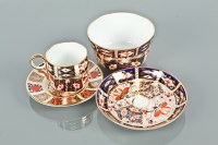 Lot 116 - ROYAL CROWN DERBY IMARI PART COFFEE SERVICE...