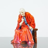 Lot 119 - ROYAL WORCESTER FIGURE OF 'THE FORTUNE TELLER'...