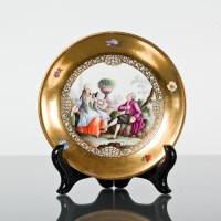 Lot 174 - EARLY 19TH CENTURY MEISSEN GILT PORCELAIN...