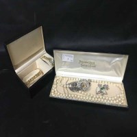 Lot 1 - TWO SCOTTISH SILVER BROOCHES one set with...