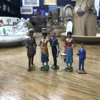 Lot 44 - COLLECTION OF PAINTED LEAD AND OTHER FIGURES...