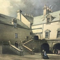 Lot 47 - EIGHT COLOUR PRINTS OF OLD GLASGOW SCENES...
