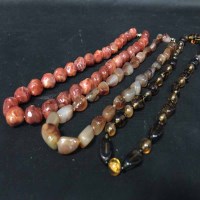 Lot 61 - COLLECTION OF BEADED NECKLACES