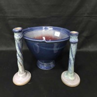 Lot 64 - COLLECTION OF STUDIO POTTERY including Crail,...