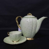 Lot 129 - CARLTON WARE PART COFFEE SERVICE along with...