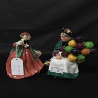 Lot 225 - LOT OF ROYAL DOULTON AND OTHER FIGURES