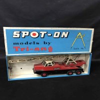 Lot 233 - FOUR DINKY DIECAST VEHICLES along with a Tri-Ang