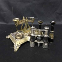 Lot 409 - PAIR OF LILLIPUT OPERA GLASSES along with...
