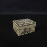 Lot 416 - LATE 19TH/EARLY 20TH CENTURY JAPANESE BONE BOX...