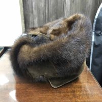 Lot 422 - MINK HAT along with a fur jacket and a coat...