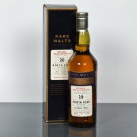 Lot 614 - NORTH PORT 20 YEAR OLD RARE MALTS Single...