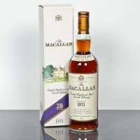 Lot 724 - THE MACALLAN 1971 18 YEAR OLD Single Highland...