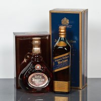 Lot 733 - JOHNNIE WALKER BLUE LABEL Blended Scotch...