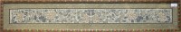 Lot 580 - 20TH CENTURY CHINESE EMBROIDERED PANEL showing...