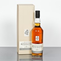 Lot 808 - ROSEBANK 25 YEAR OLD Single Lowland Malt...