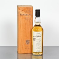 Lot 812 - ROSEBANK 12 YEAR OLD FLORA & FAUNA Single...