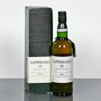 Lot 825 - LAPHROAIG 15 YEAR OLD Single Island Malt...