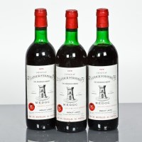 Lot 834 - CHATEAU LA TOUR ST BONNET 1979 A.C. Cru...