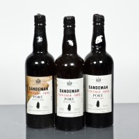 Lot 836 - SANDEMAN VINTAGE PORT 1963 Oporto, Portugal. 3...