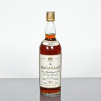 Lot 901 - THE MACALLAN 1960 Pure Highland Malt Scotch...