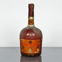 Lot 905A - COURVOISIER THEE STAR LUXE Cognac, imported by...