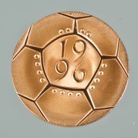 Lot 1012 - GOLD PROOF TWO POUND COIN DATED 1996 in...