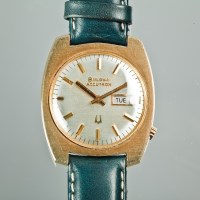 Lot 1048 - GENTLEMAN'S BULOVA WRIST WATCH c.1970s, the...