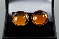 Lot 1128 - PAIR OF LALIQUE STUD EARRINGS in the form of...