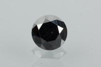 Lot 1372 - UNMOUNTED BLACK DIAMOND approximately 3.00 carats