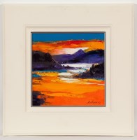 Lot 1710 - * JOHN LOWRIE MORRISON OBE (JOLOMO), SUNSET -...