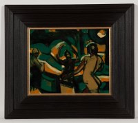 Lot 1758 - * JAMIE O'DEA, EXPOSURE oil on card 20cm x...