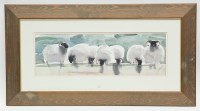 Lot 1761 - * MARY ANN ROGERS, BLACK FACE SHEEP...