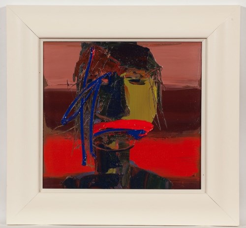 Lot 1774 - * COLIN PARK, HEAD OF A YOUNG GIRL oil on...