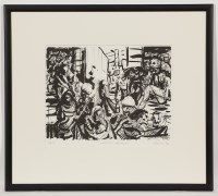 Lot 1784 - * PETER HOWSON OBE, HELPING REFUGEES...