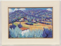 Lot 1818 - * EMILIO FAZZI, PANORAMA DI MASTIANO oil on...