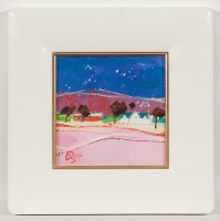 Lot 1899 - * IAN ELLIOT, STARRY NIGHT oil on canvas board,...